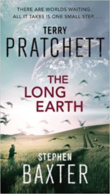 Book cover for "The Long Earth" by Terry Pratchett