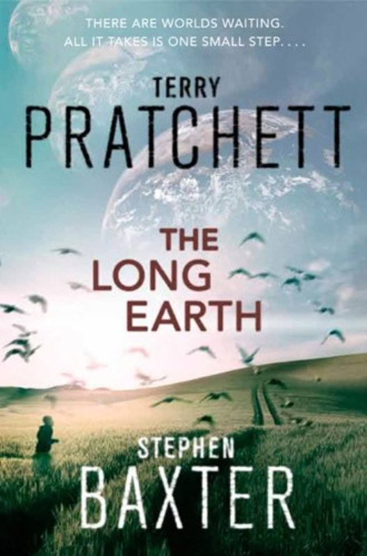 Book cover for "The Long Earth" by Terry Pratchett