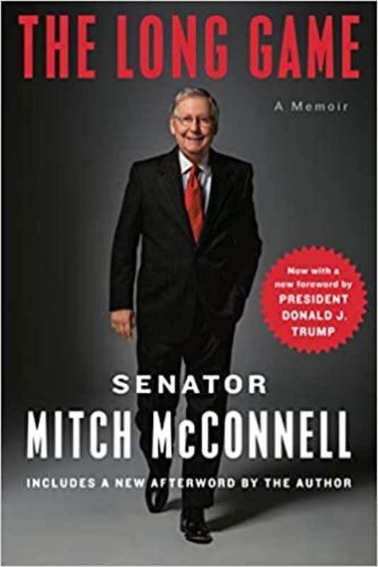 Book cover for "The Long Game" by Mitch McConnell