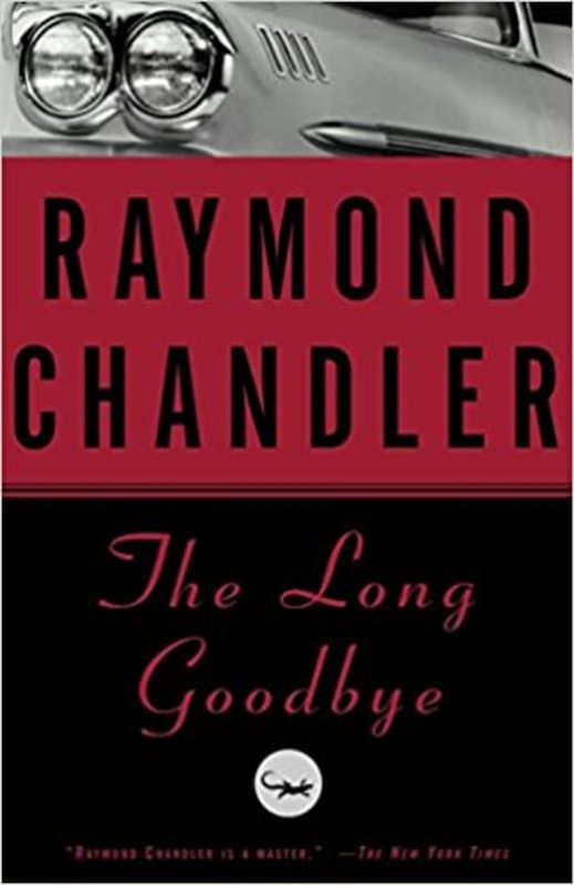 Book cover for "The Long Goodbye" by Raymond Chandler