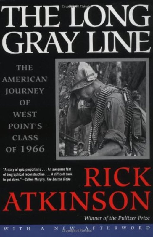Book cover for "The Long Gray Line" by Rick Atkinson