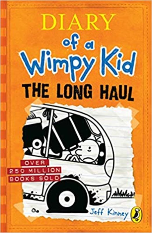 Book cover for "The Long Haul" by Jeff Kinney