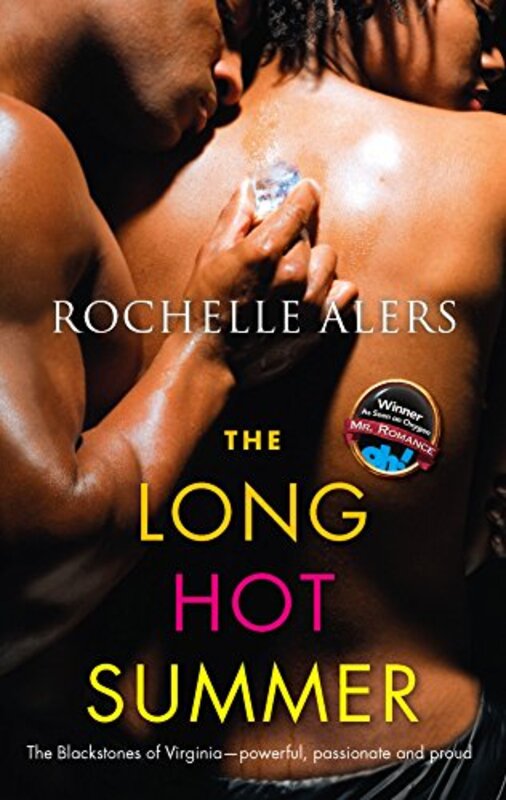 Book cover for "The Long Hot Summer" by Rochelle Alers