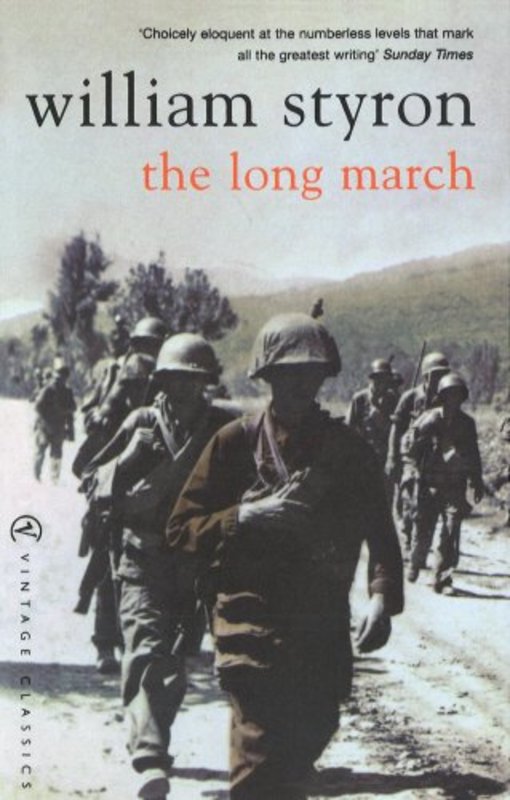 Book cover for "The Long March" by William Styron