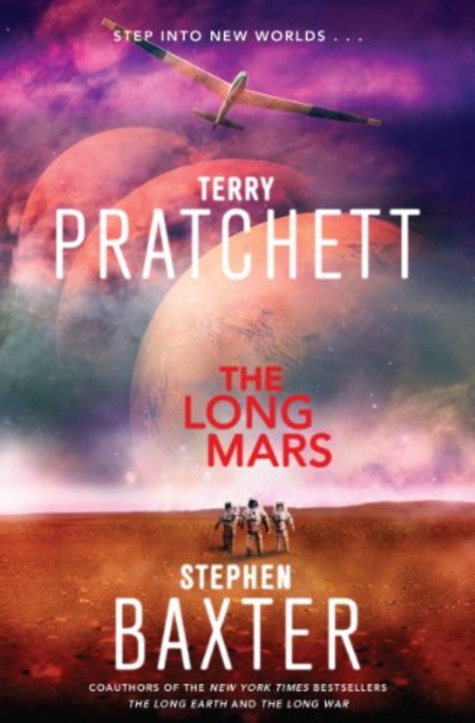 Book cover for "The Long Mars" by Terry Pratchett