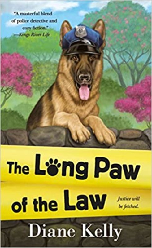 Book cover for "The Long Paw of the Law" by Diane Kelly