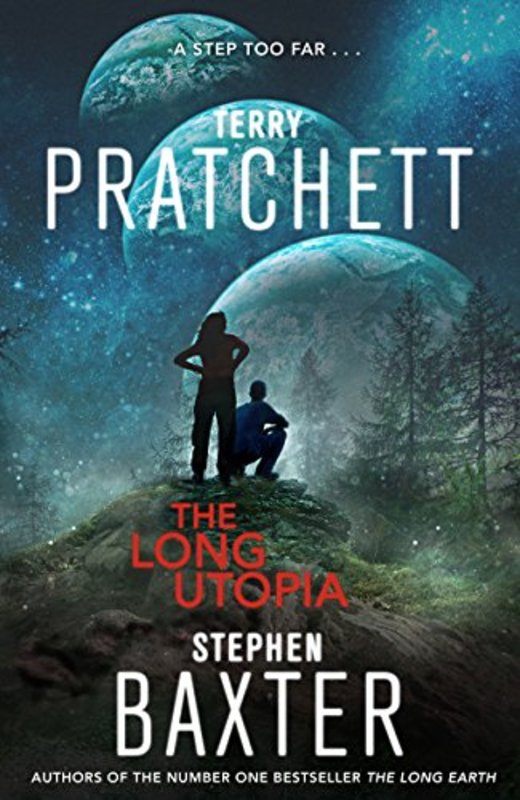 Book cover for "The Long Utopia" by Terry Pratchett