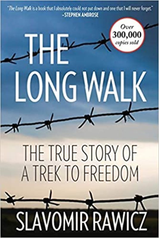 Book cover for "The Long Walk" by Slavomir Rawicz