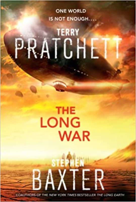 Book cover for "The Long War" by Terry Pratchett