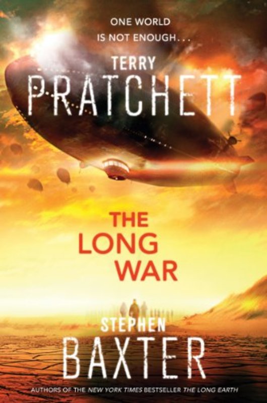 Book cover for "The Long War" by Terry Pratchett