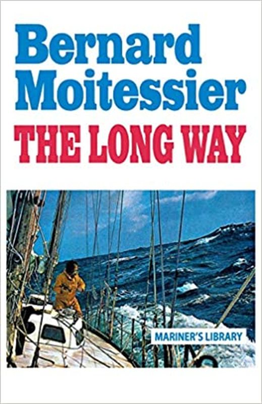 Book cover for "The Long Way" by Bernard Moitessier