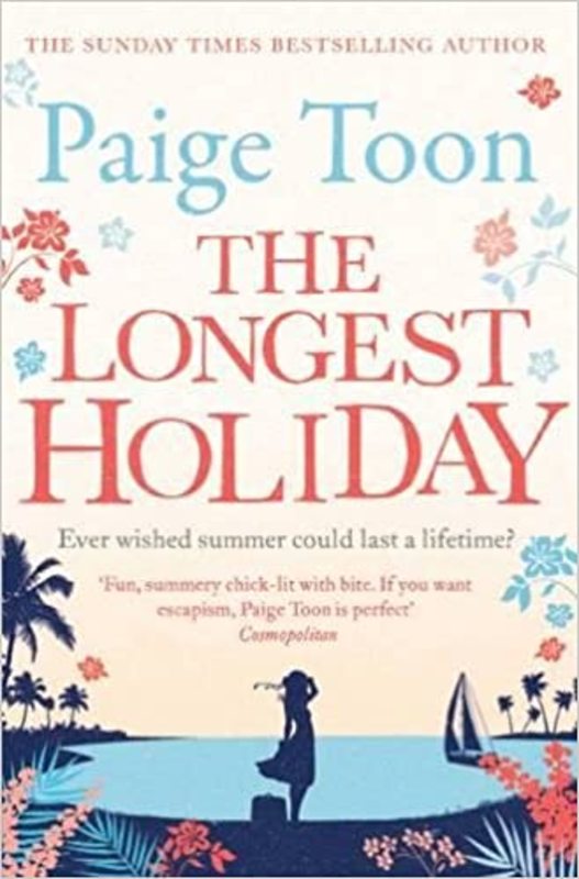 Book cover for "The Longest Holiday" by Paige Toon