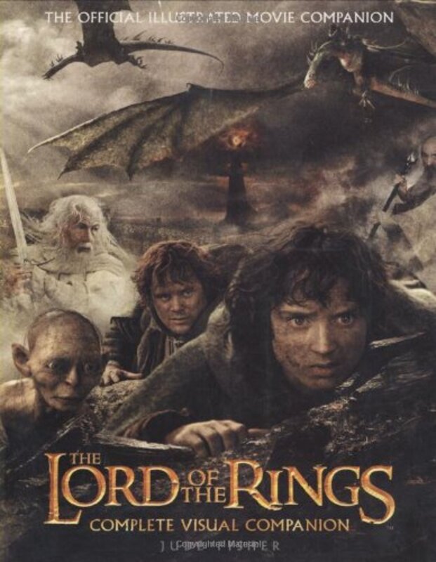 Book cover for "The Lord of the Rings Complete Visual Companion" by Jude Fisher