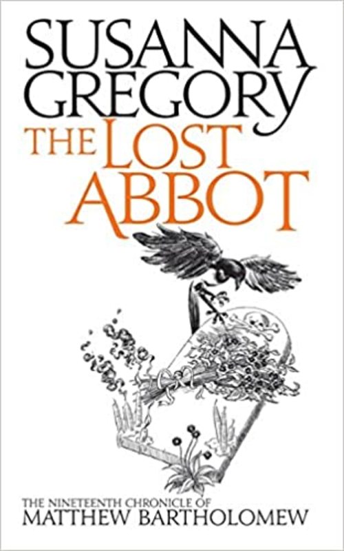 Book cover for "The Lost Abbot" by Susanna Gregory