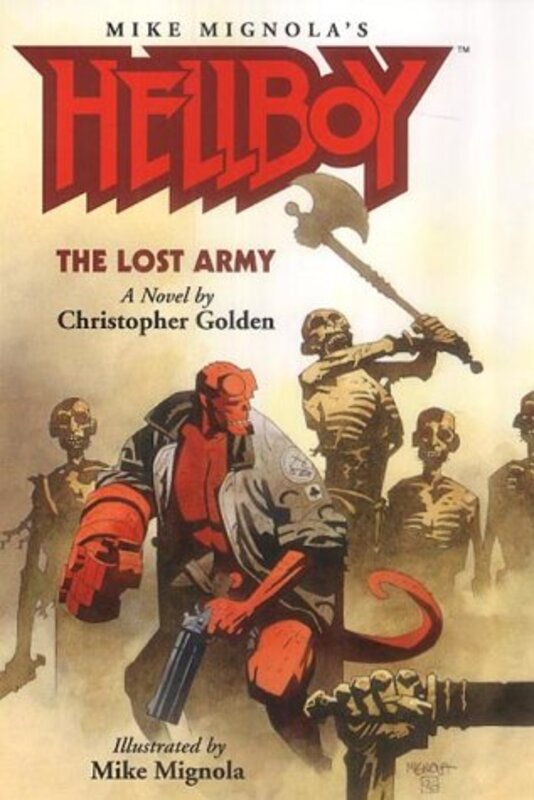 Book cover for "The Lost Army" by Christopher Golden