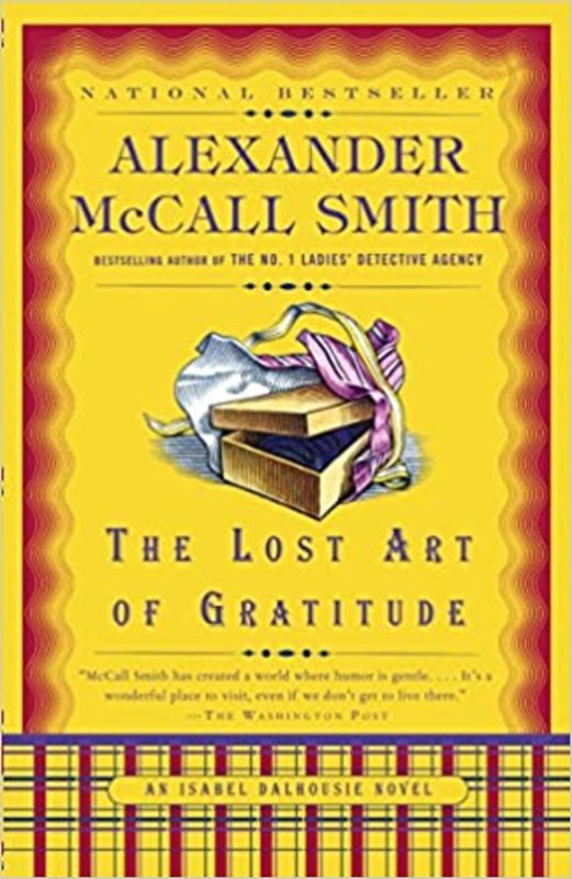 Book cover for "The Lost Art of Gratitude" by Alexander McCall Smith