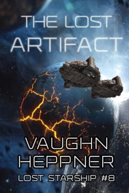 Book cover for "The Lost Artifact" by Vaughn Heppner