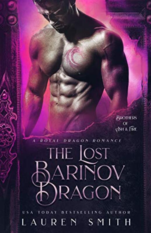 Book cover for "The Lost Barinov Dragon" by Lauren Smith