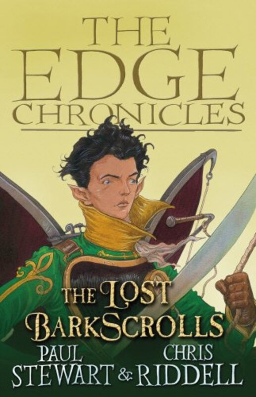 Book cover for "The Lost Barkscrolls" by Paul Stewart