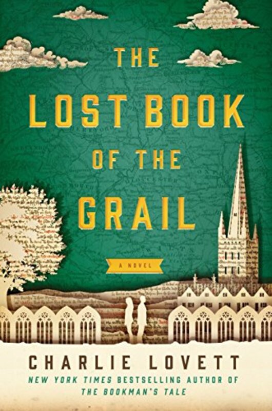 Book cover for "The Lost Book of the Grail" by Charlie Lovett