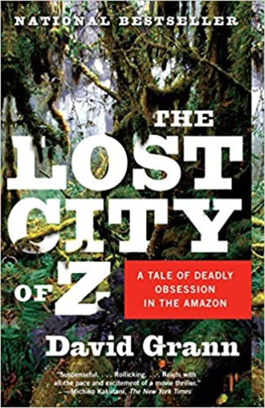 Book cover for "The Lost City of Z" by David Grann