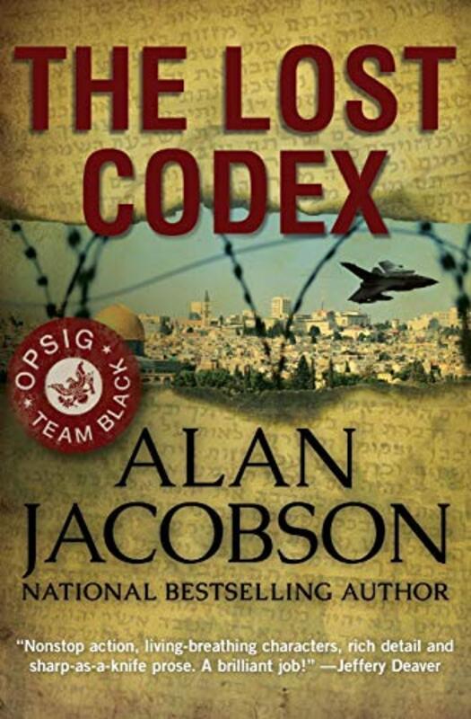 Book cover for "The Lost Codex" by Alan Jacobson
