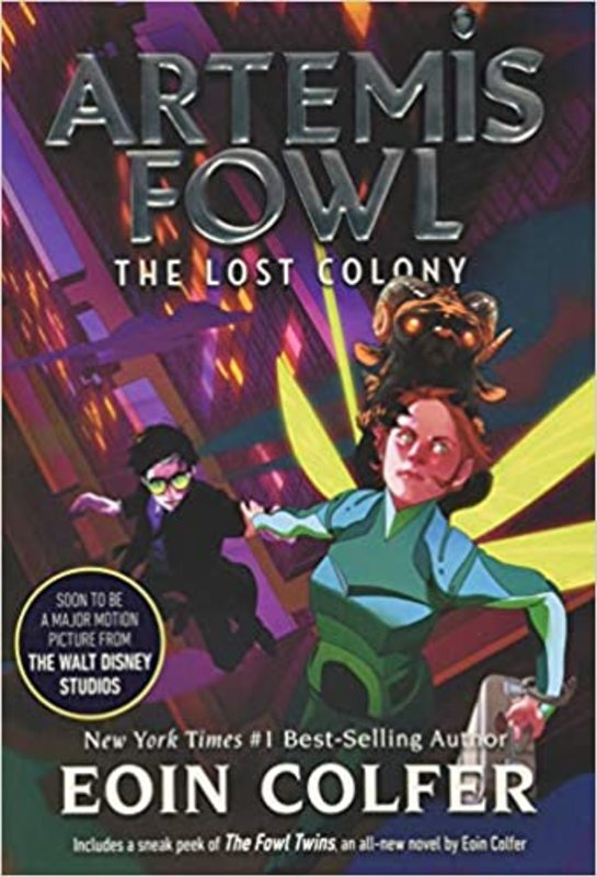Book cover for "The Lost Colony" by Eoin Colfer