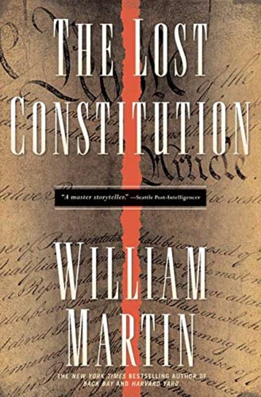 Book cover for "The Lost Constitution" by William Martin