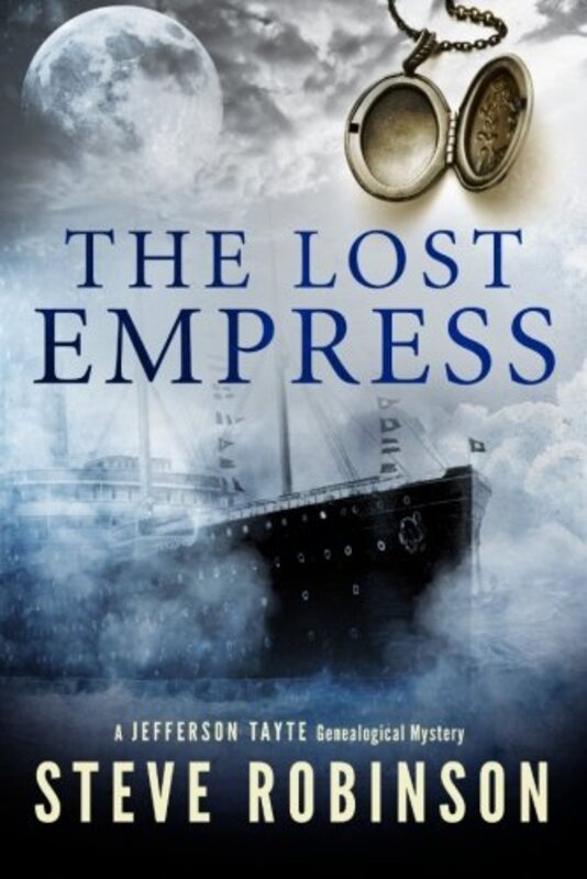 Book cover for "The Lost Empress" by Steve Robinson