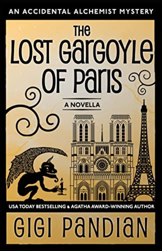 Book cover for "The Lost Gargoyle of Paris" by Gigi Pandian
