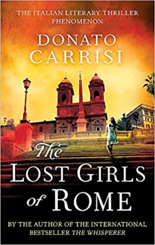 Book cover for "The Lost Girls of Rome" by Donato Carrisi