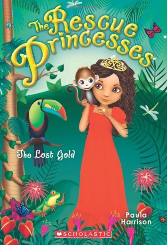 Book cover for "The Lost Gold" by Paula Harrison