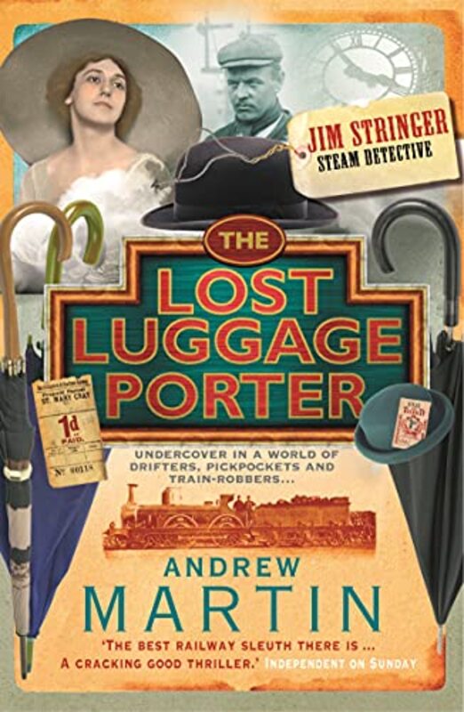 Book cover for "The Lost Luggage Porter" by Andrew Martin