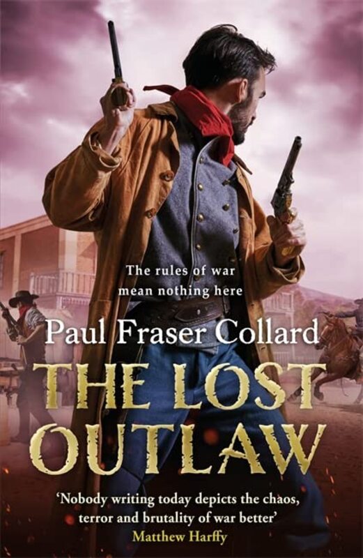 Book cover for "The Lost Outlaw" by Paul Fraser Collard