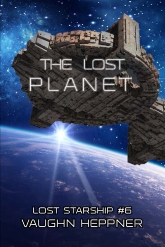 Book cover for "The Lost Planet" by Vaughn Heppner