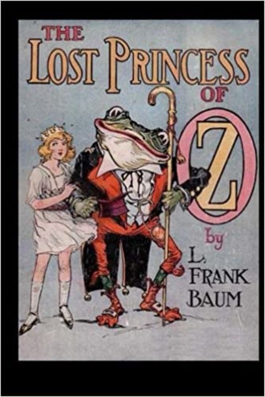 Book cover for "The Lost Princess of Oz" by L Frank Baum