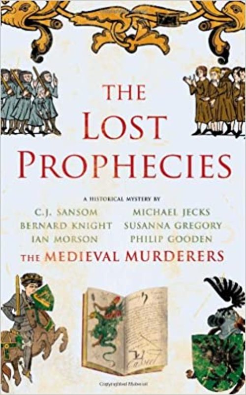 Book cover for "The Lost Prophecies" by Michael Jecks