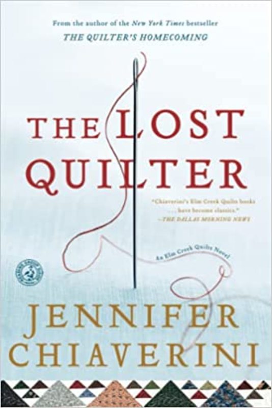 Book cover for "The Lost Quilter" by Jennifer Chiaverini