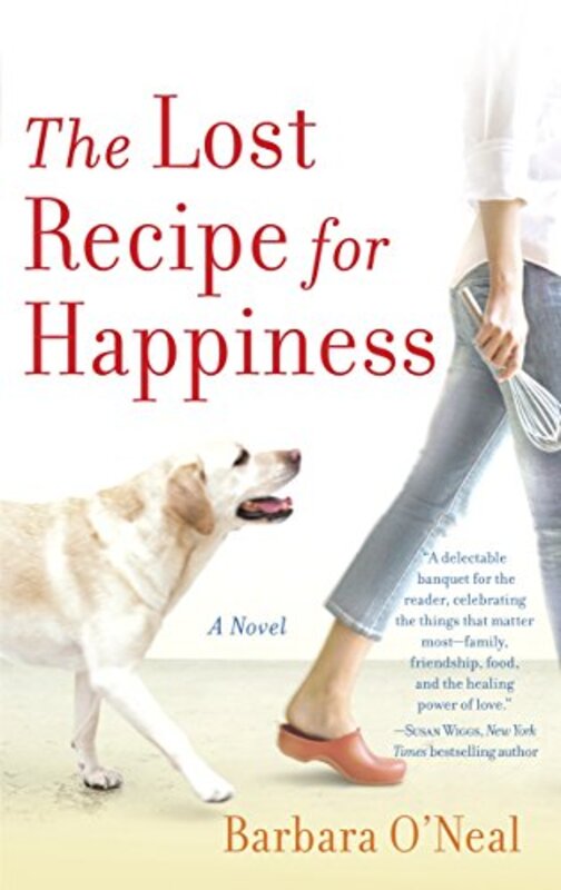 Book cover for "The Lost Recipe for Happiness" by Barbara Samuel