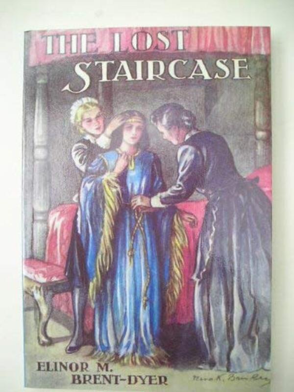 Book cover for "The Lost Staircase" by Elinor M Brent Dyer