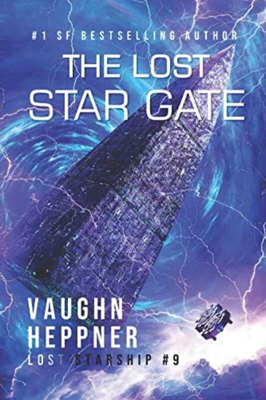 Book cover for "The Lost Star Gate" by Vaughn Heppner