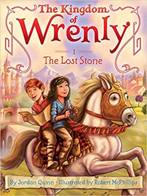 Book cover for "The Lost Stone" by Jordan Quinn