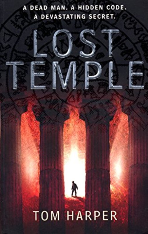 Book cover for "The Lost Temple" by Tom Harper