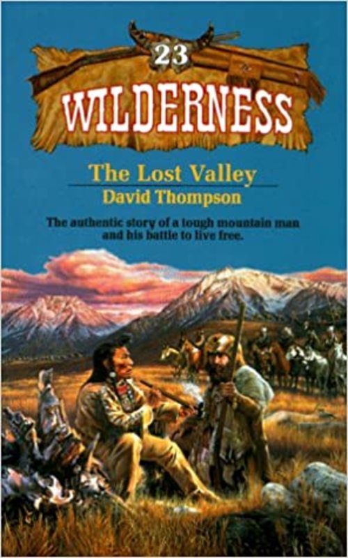 Book cover for "The Lost Valley" by David Robbins