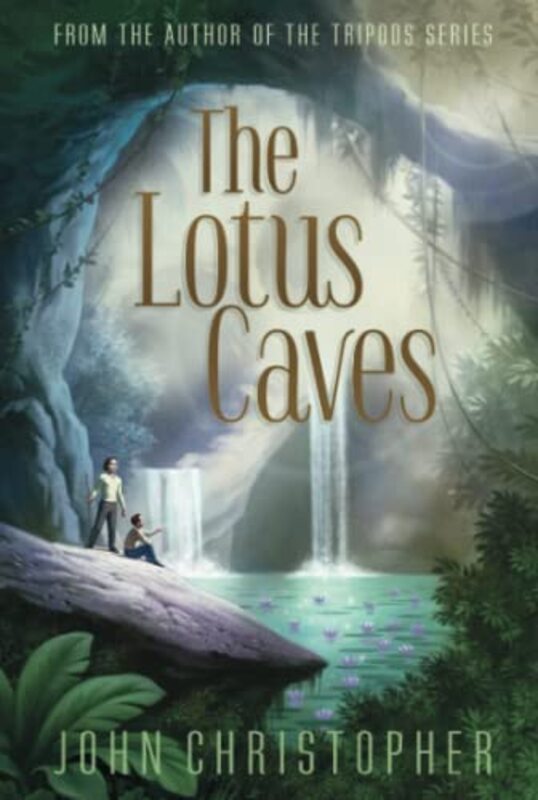 Book cover for "The Lotus Caves" by John Christopher