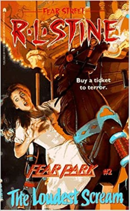 Book cover for "The Loudest Scream" by R.L. Stine