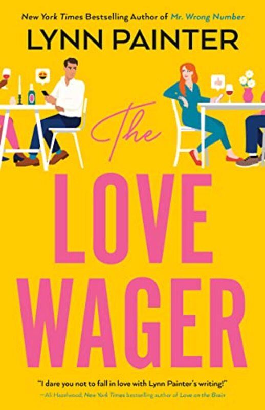 Book cover for "The Love Wager" by Lynn Painter