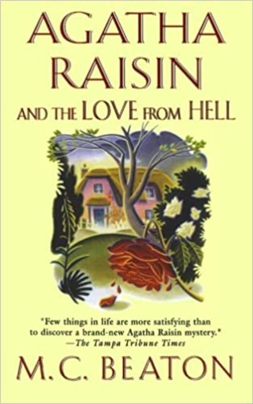 Book cover for "The Love from Hell" by MC Beaton