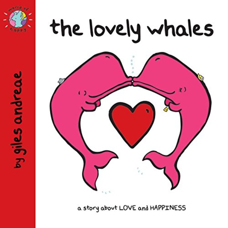 Book cover for "The Lovely Whales" by Giles Andreae