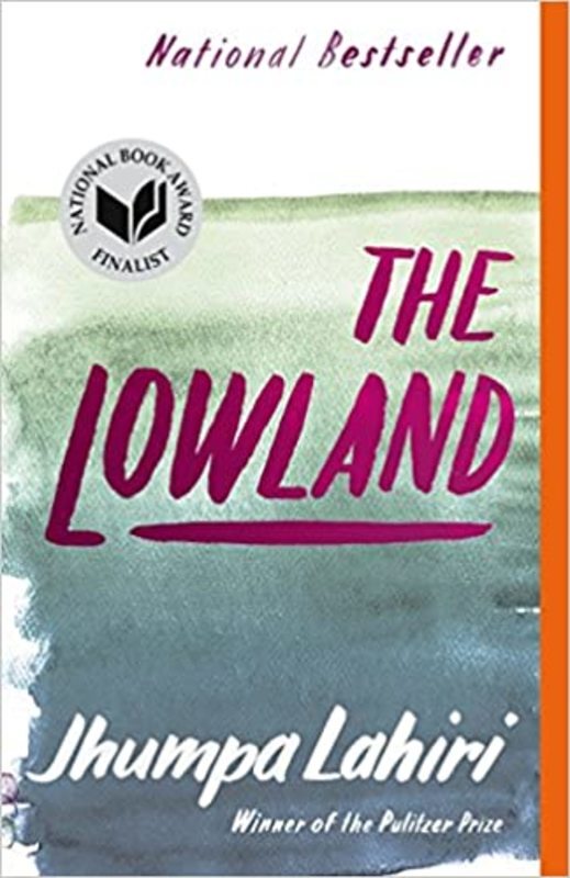 Book cover for "The Lowland" by Jhumpa Lahiri